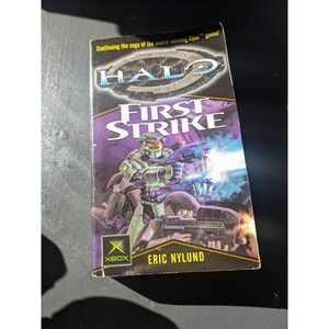 Halo First Strike Novel by Eric Nylund Xbox Book